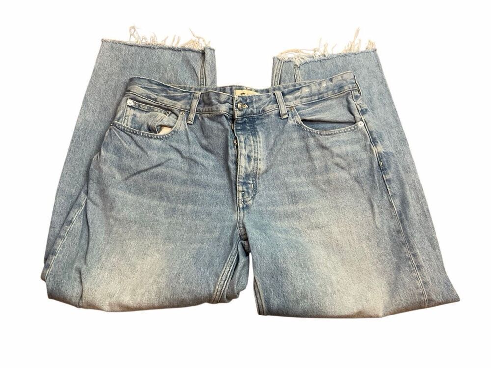Madewell The Darted Barrel Leg Jeans- 31, EDMONSON WASH - Picture 7 of 10